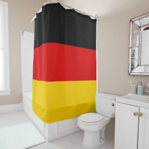 Deutsche Flagge Duschvorhang
