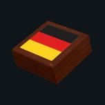 Deutsche Flagge Erinnerungskiste<br><div class="desc">Die Nationalflagge Deutschlands.</div>