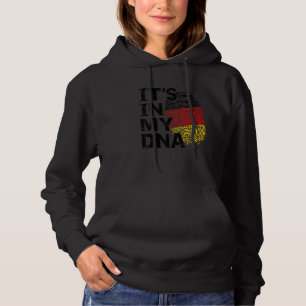 Deutsche Flagge Es Ist In Meiner Dna Deutsche Wurz Hoodie