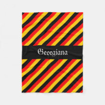 Deutsche Flagge färbt Streifen-Muster +