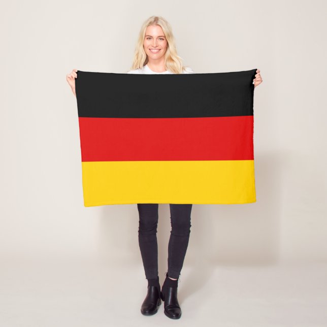 Deutsche Flagge Fleecedecke (Beispiel)