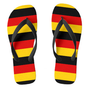 Deutsche Flagge Flip Flops