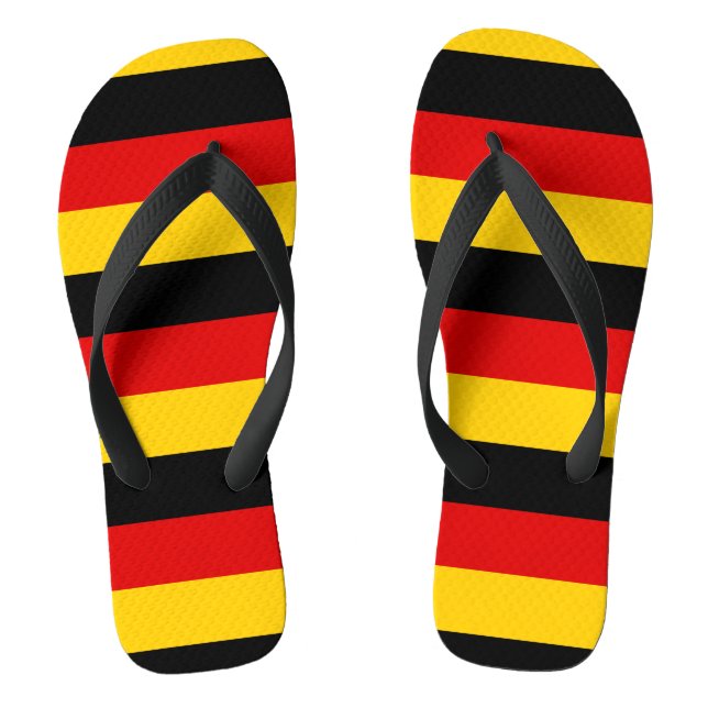 Deutsche Flagge Flip Flops (Fußbett)