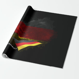 Deutsche Flagge Geschenkpapier