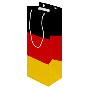 Deutsche Flagge Geschenktüte Für Weinflaschen