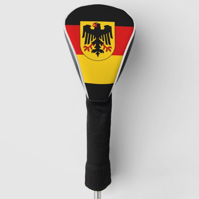 Deutsche Flagge Golf Headcover (Vorderseite)