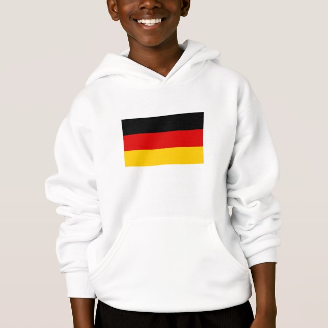Deutsche Flagge Hoodie (Vorderseite)