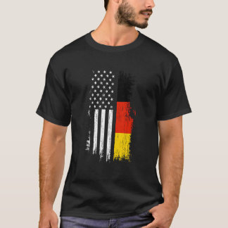Deutsche Flagge Hoodie - Stolz Deutschland USA Ho T-Shirt