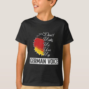 Deutsche Flagge _ _ Ich darf meine deutsche Stimme T-Shirt