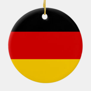 Deutsche Flagge Keramikornament