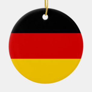 Deutsche Flagge Keramikornament
