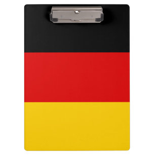 Deutsche Flagge Klemmbrett