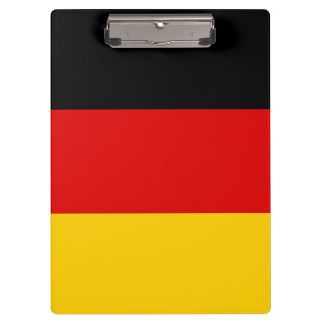 Deutsche Flagge Klemmbrett (Vorderseite)