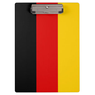 Deutsche Flagge Klemmbrett