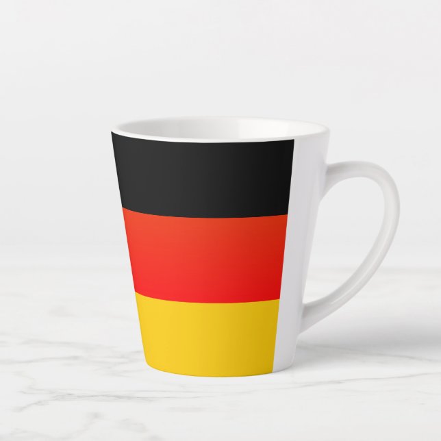 Deutsche Flagge Milchtasse (Rechts)
