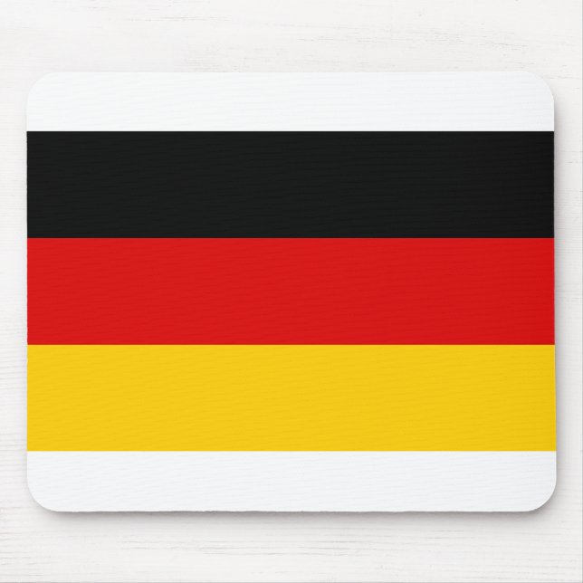 Deutsche Flagge Mousepad (Vorne)