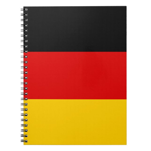 Deutsche Flagge Notizblock (Vorderseite)
