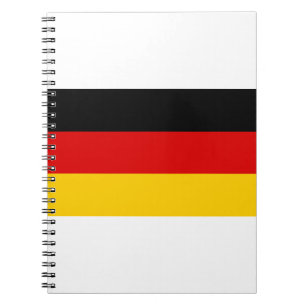 Deutsche Flagge Notizblock