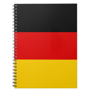 Deutsche Flagge Notizblock