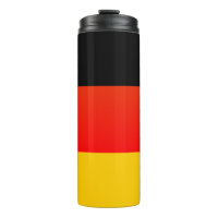 Deutsche Flagge oder deutsche Flagge Thermotasse