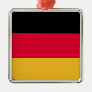 Deutsche Flagge Ornament Aus Metall