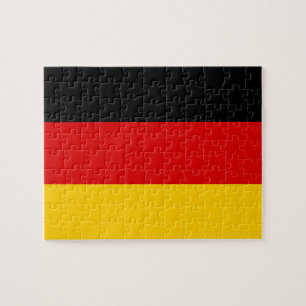 Deutsche Flagge & Patrioten - Deutschland/Sportfan Puzzle