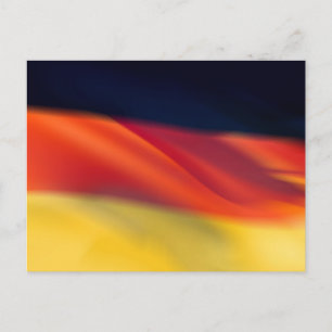 Deutsche Flagge Postkarte