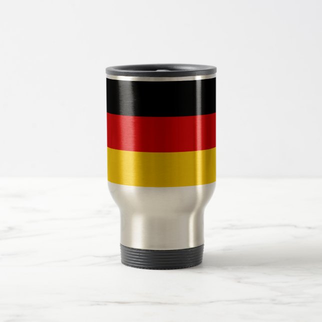 Deutsche Flagge Reisebecher (Mittel)