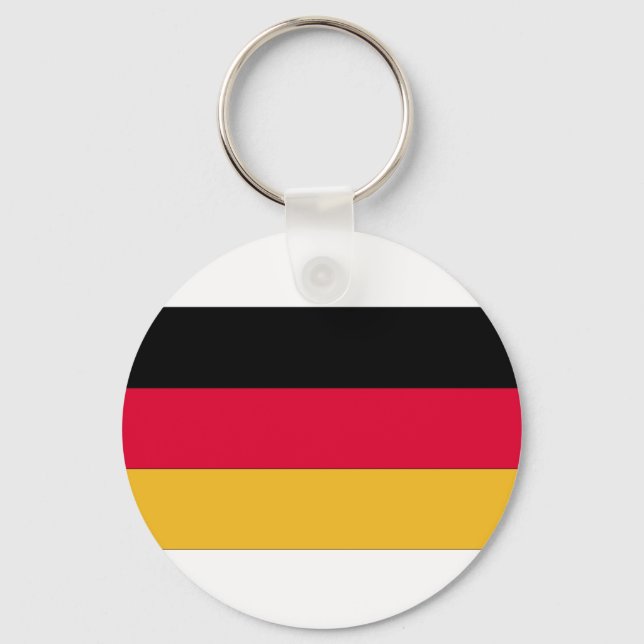 Deutsche Flagge Schlüsselanhänger (Vorderseite)