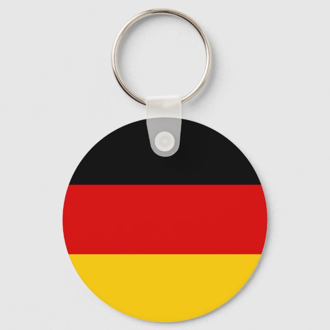 Deutsche Flagge Schlüsselanhänger (Vorderseite)