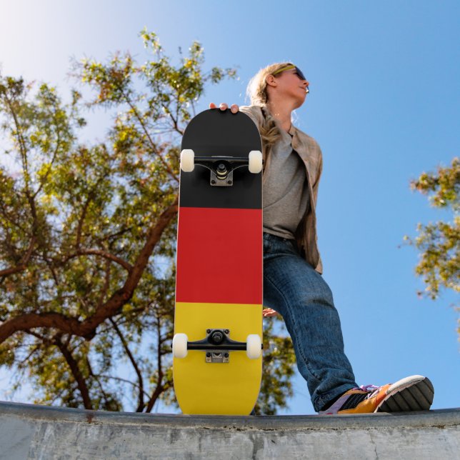 Deutsche Flagge Skateboard (Außenbereich 1)