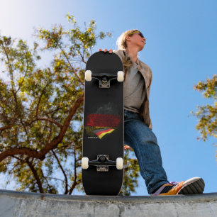 Deutsche Flagge Skateboard