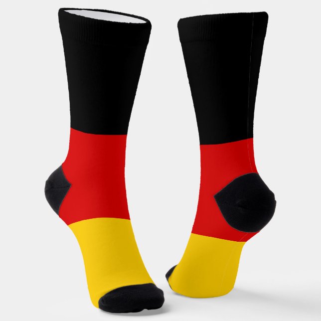 Deutsche Flagge Socken (Gewinkelt)