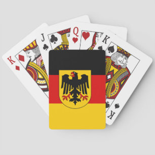 Deutsche Flagge Spielkarten