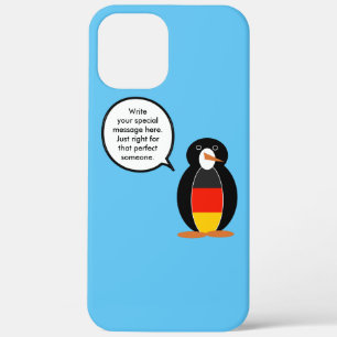 Deutsche Flagge sprechende Frl. Pinguin Case-Mate iPhone Hülle