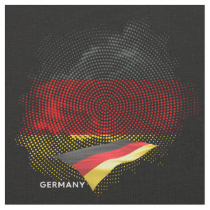 Deutsche Flagge Stoff
