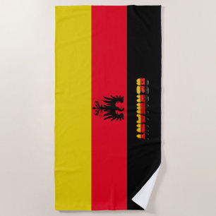 Deutsche Flagge Strandtuch