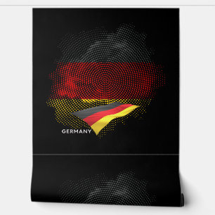 Deutsche Flagge Tapete