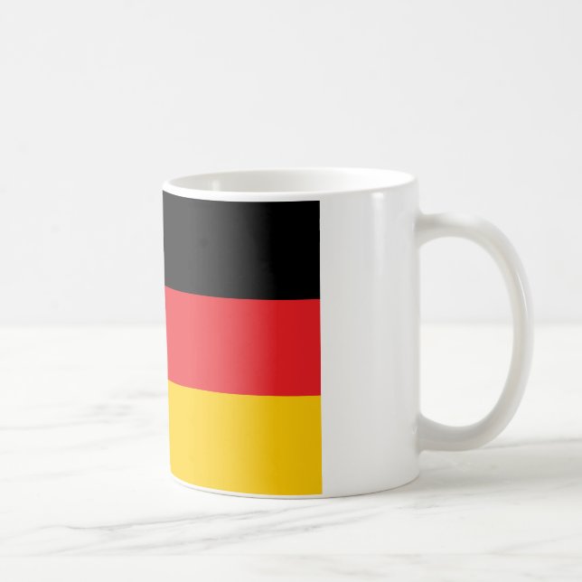 Deutsche Flagge Tasse (Rechts)