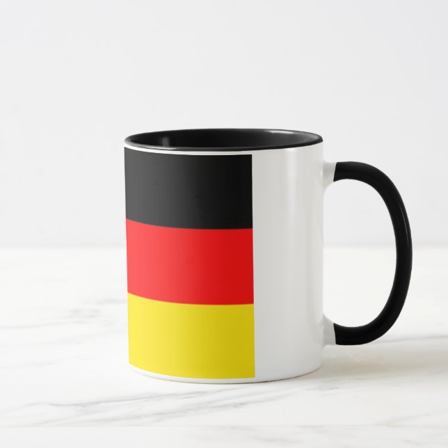 Deutsche Flagge Tasse (Rechts)