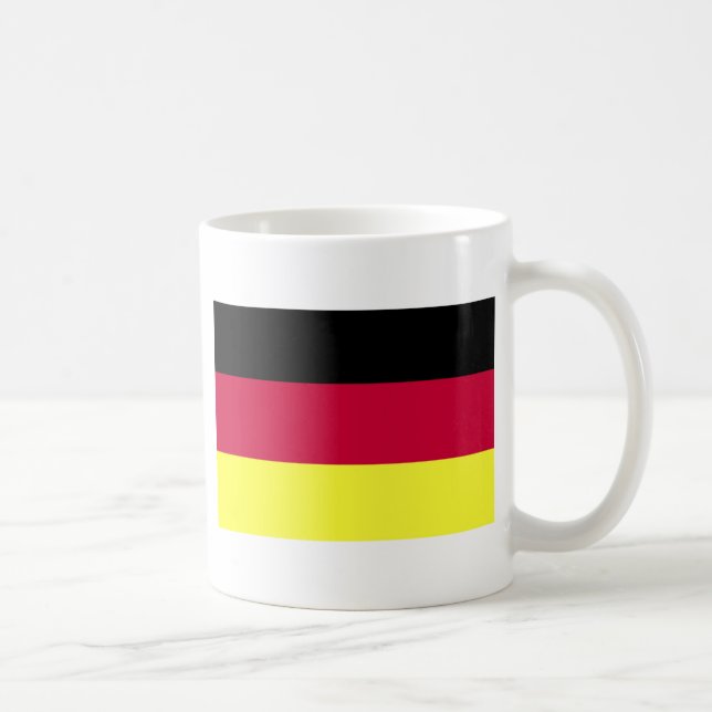 Deutsche Flagge Tasse (Rechts)