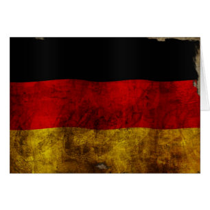 Deutsche Flagge - Vintage