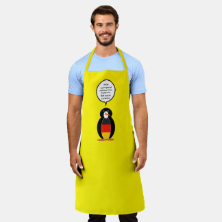 Deutsche Flagge Vortrag von Frau Penguin Personali Schürze