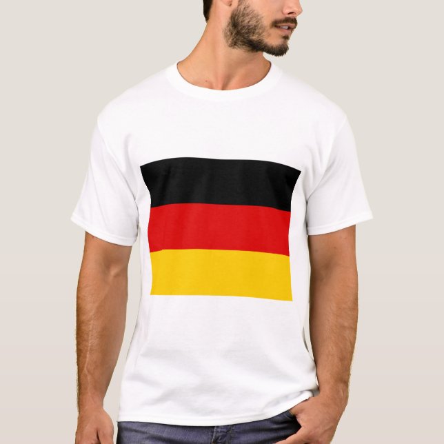Deutsche Flaggen-Produkte T-Shirt (Vorderseite)