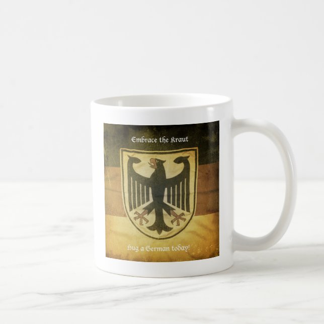 Deutsche Flaggen-Tasse Tasse (Rechts)