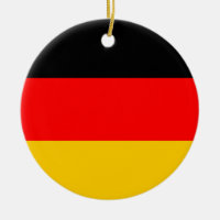 Deutsche Flaggen-Verzierung