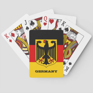 Deutsche Flaggenspiele, Deutschland Spielkarten