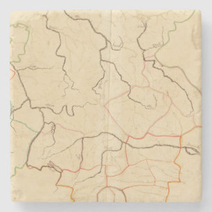 Deutsche Flüsse 2 Steinuntersetzer