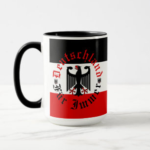 Deutsche Forever/Schwarzadler/Deutschland Fahne Ta Tasse