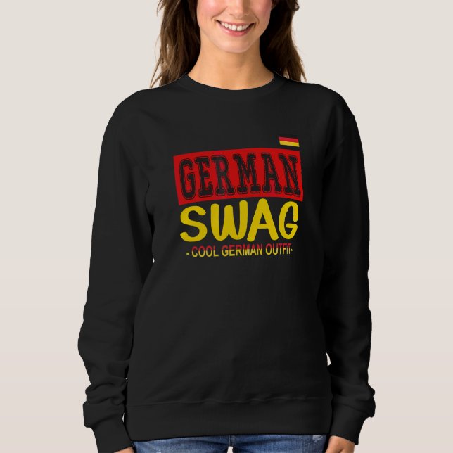 Deutsche Frauen Mädchen Deutsche Männer Sweatshirt (Vorderseite)